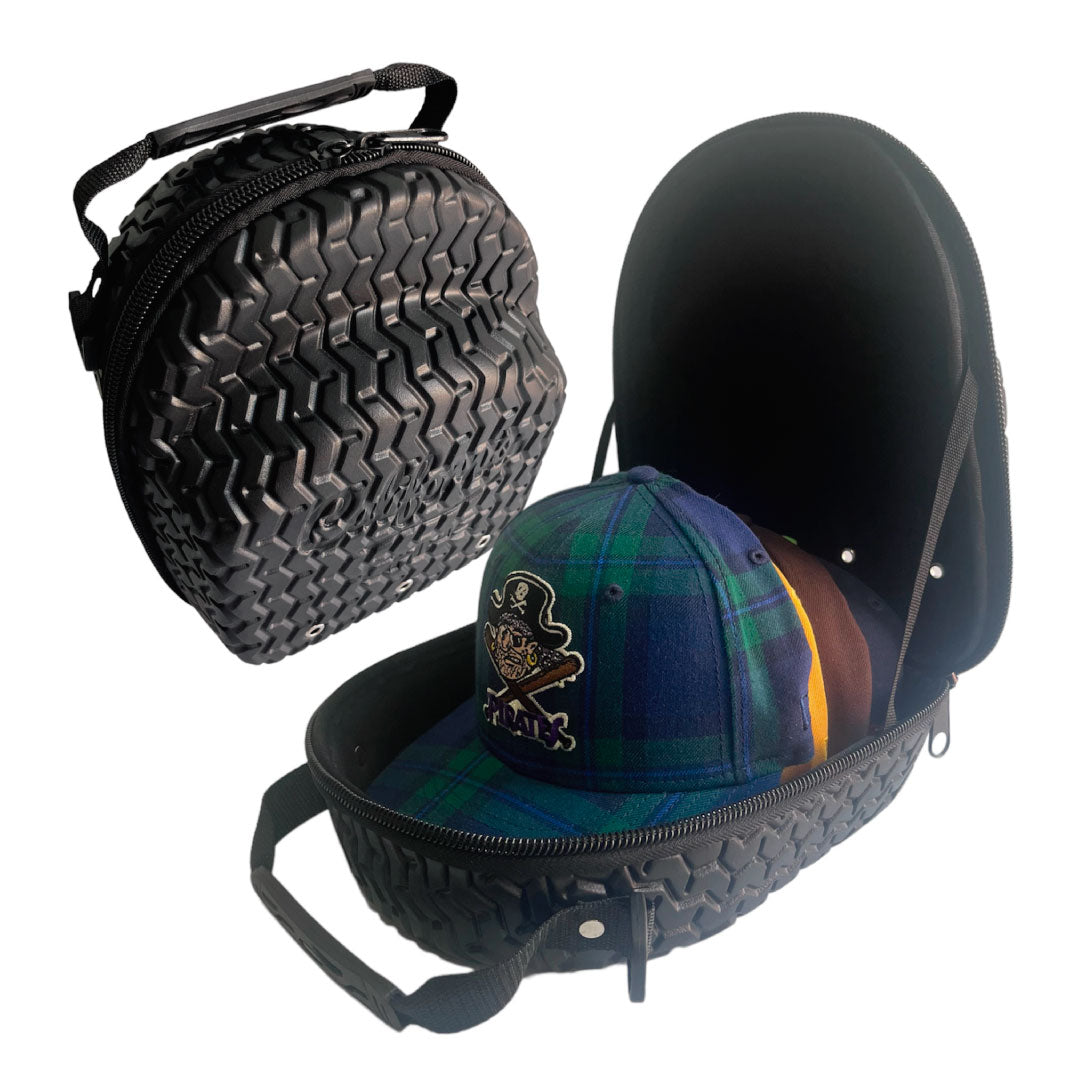 Bolso porta gorras maleta de viaje capacidad para 8 correa manos libre