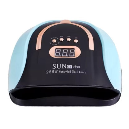 Lámpara profesional de manicura 256W secado semipermanente