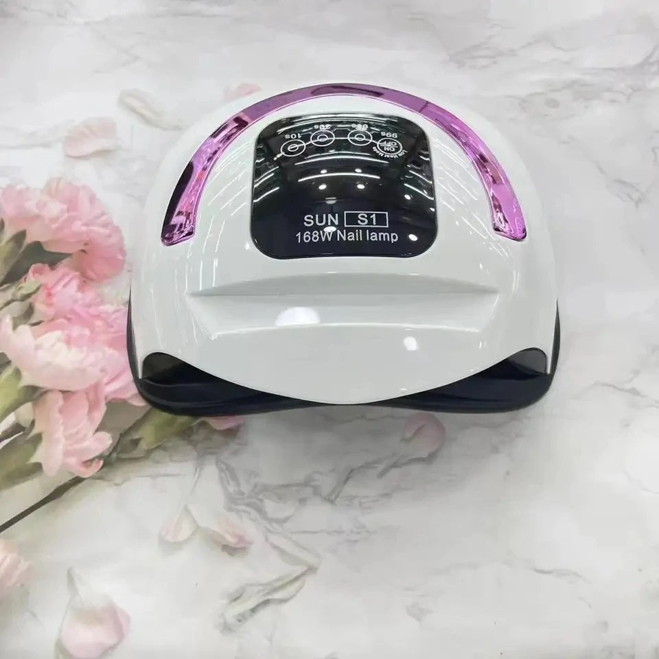 Lámpara de Uñas SUN S1 168W Profesional Soporte para Celular