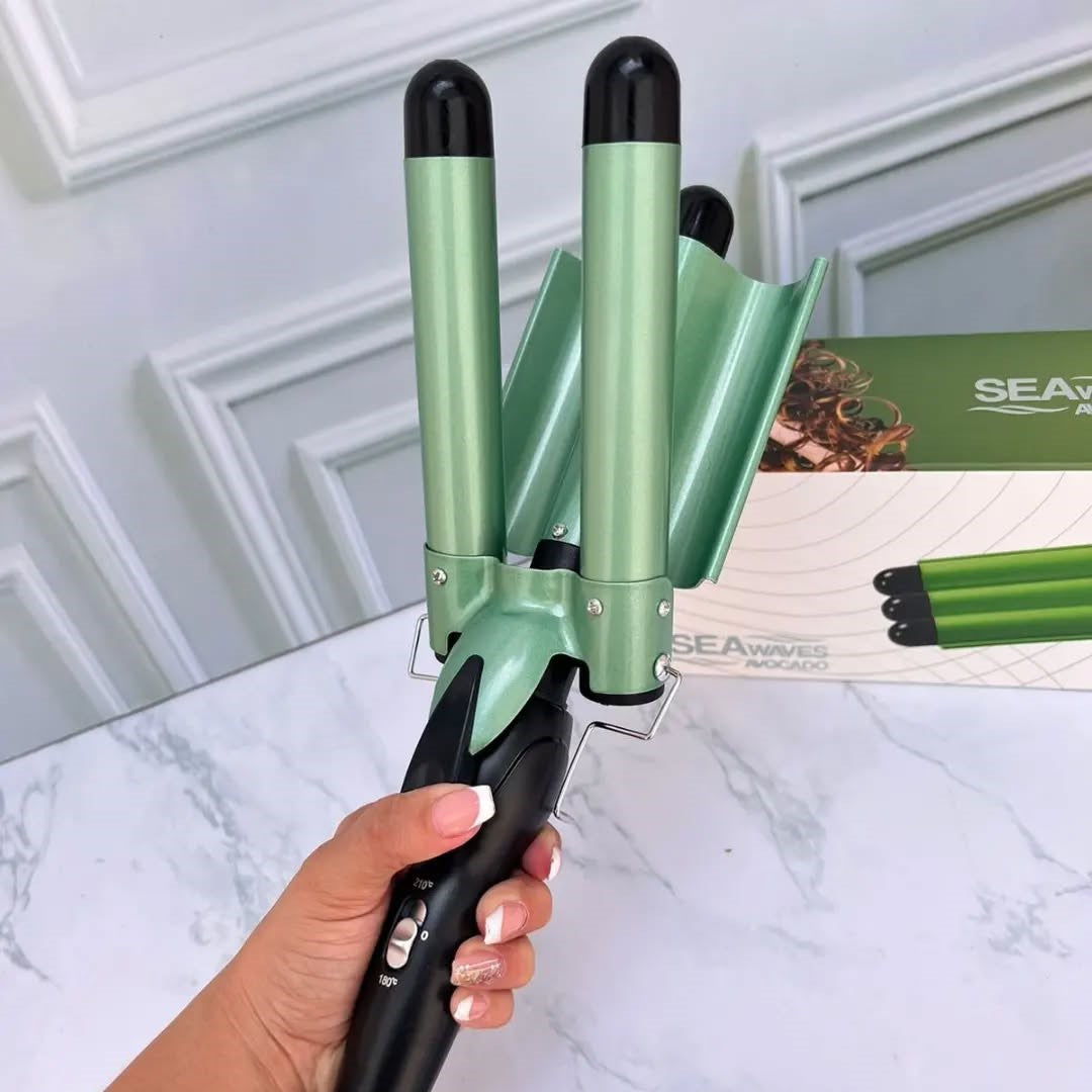 Rizador 3 barriles Pro 9633 de Aguacate – Tecnología Cerámica