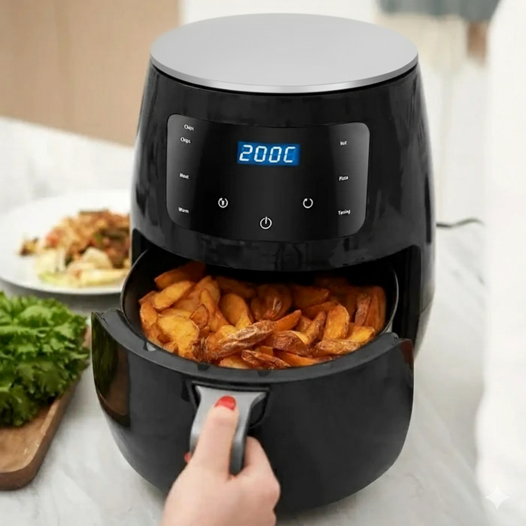 Freidora De Aire Digital NIA AN-1389 4.5 Litros 1400W Táctil