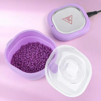 Olla Calentador de Cera Silicona Plegable Máquina de Depilación Eléctrica