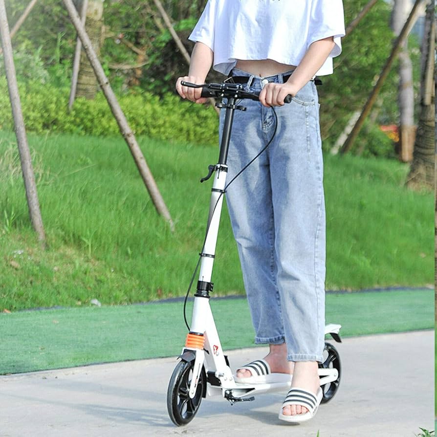 Patineta Scooter monopatín Urbana Mecánica con Freno de Disco para Adultos y Niños