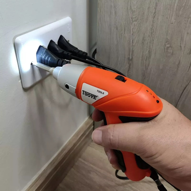 Destornillador Inalámbrico de 45 Piezas: Potencia para tus Proyectos de Bricolaje