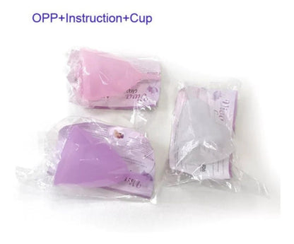 Copa menstrual hipoalergénica de silicona médica