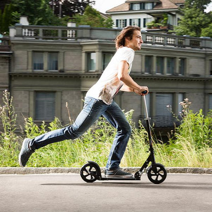 Patinera Scooter WXS200 jumbo ajustable para adultos y niños con amortiguación