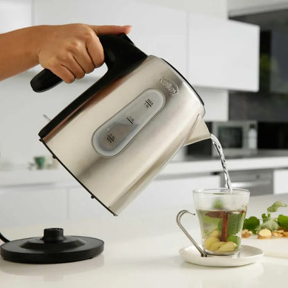 Hervidor eléctrico Tetera Kalley 1.5L K-HA1502 Acero inoxidable 1500W