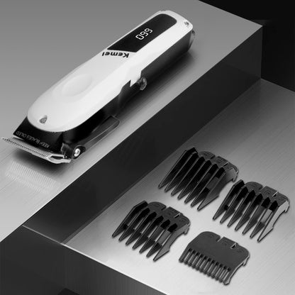 Máquina Motilar Cortadora Kemei KM807 Profesional recargable con pantalla LCD