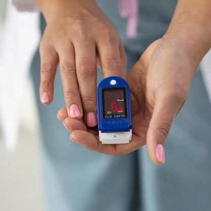 Oxímetro de Pulso LK87 Pantalla OLED Bidireccional Lectura Precisa