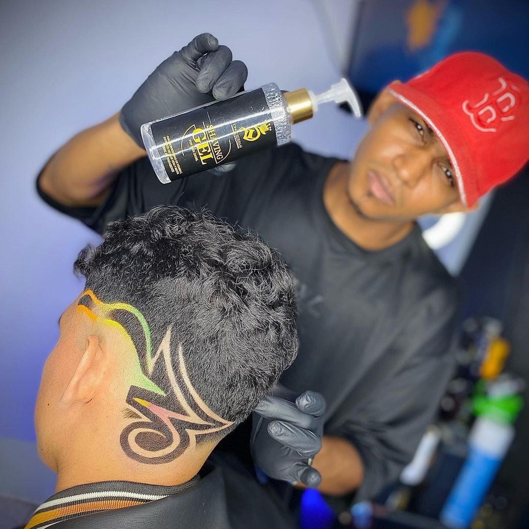 Combo barbería loción refrescante y gel para afeitado 5 estrellas