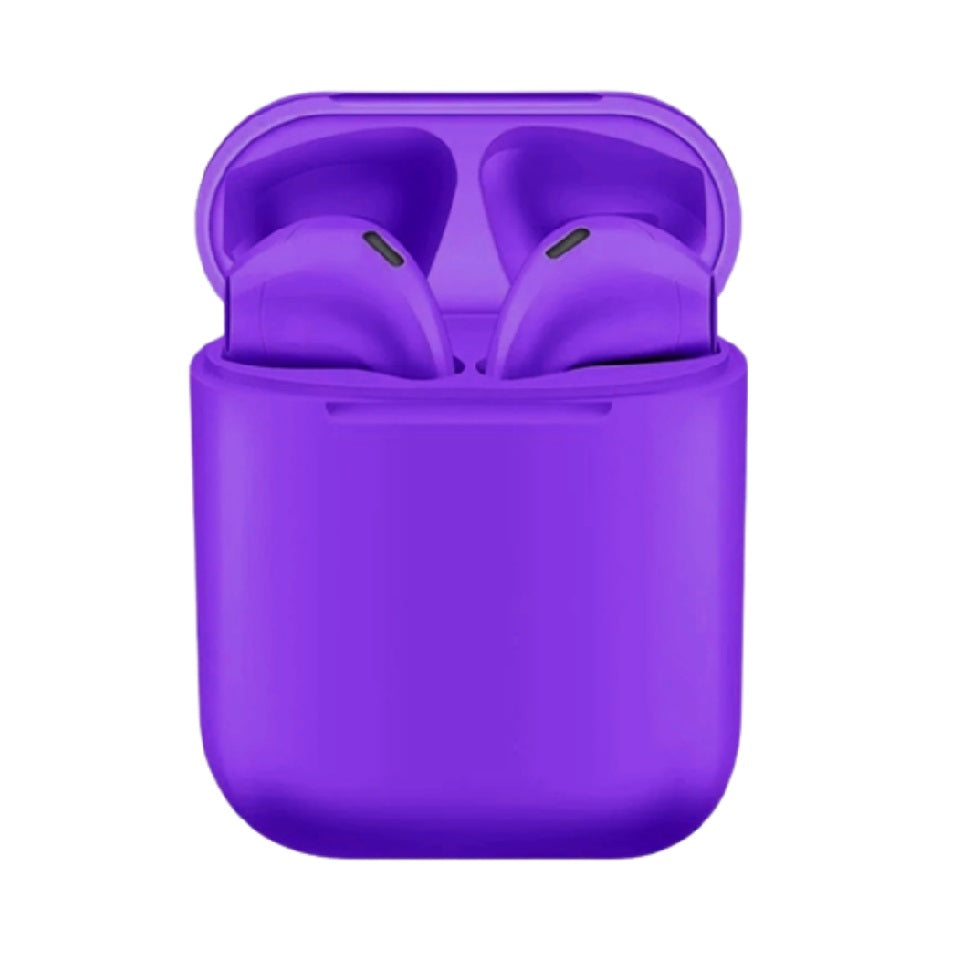 Audífonos inalámbricos con caja de carga rápida inpods i12