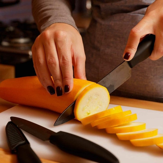 Set Cuchillos Kalley en Cerámica 3pcs K-HCC3N Chef, Multitareas y Pelador