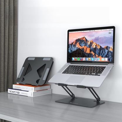 Soporte base acero inoxidable para computador y tablet 2 brazo ajustable