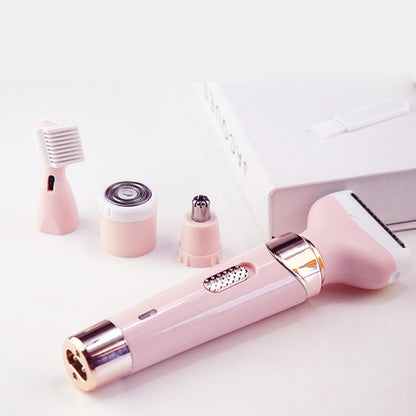 Rasuradora máquina depiladora femenina 4 en 1 recargable