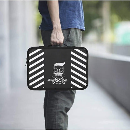 Maletín Organizador Profesional para Barbería Estuche portátil con cierre