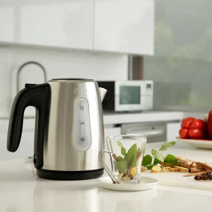 Hervidor eléctrico Tetera Kalley 1.5L K-HA1502 Acero inoxidable 1500W