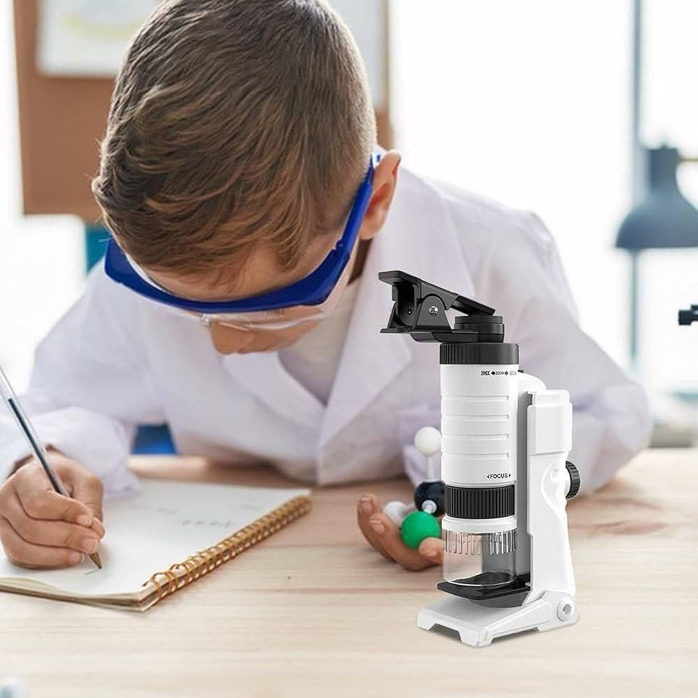 Microscopio  de Laboratorio para Niños Portátil  Aumento 200x W5804B
