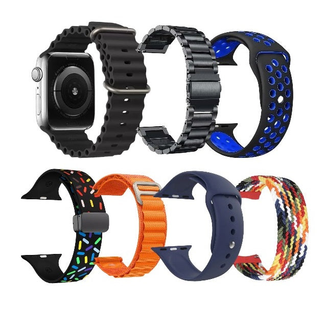Combo I20 Ultra Max SmartWatch + 1 Audífonos Inalambricos + 7 pulsos