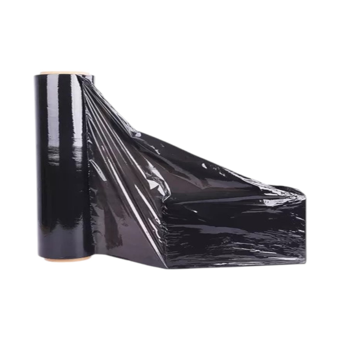 Pack x3 rollos de plástico vinipel stretch 30cm x 300m Negro