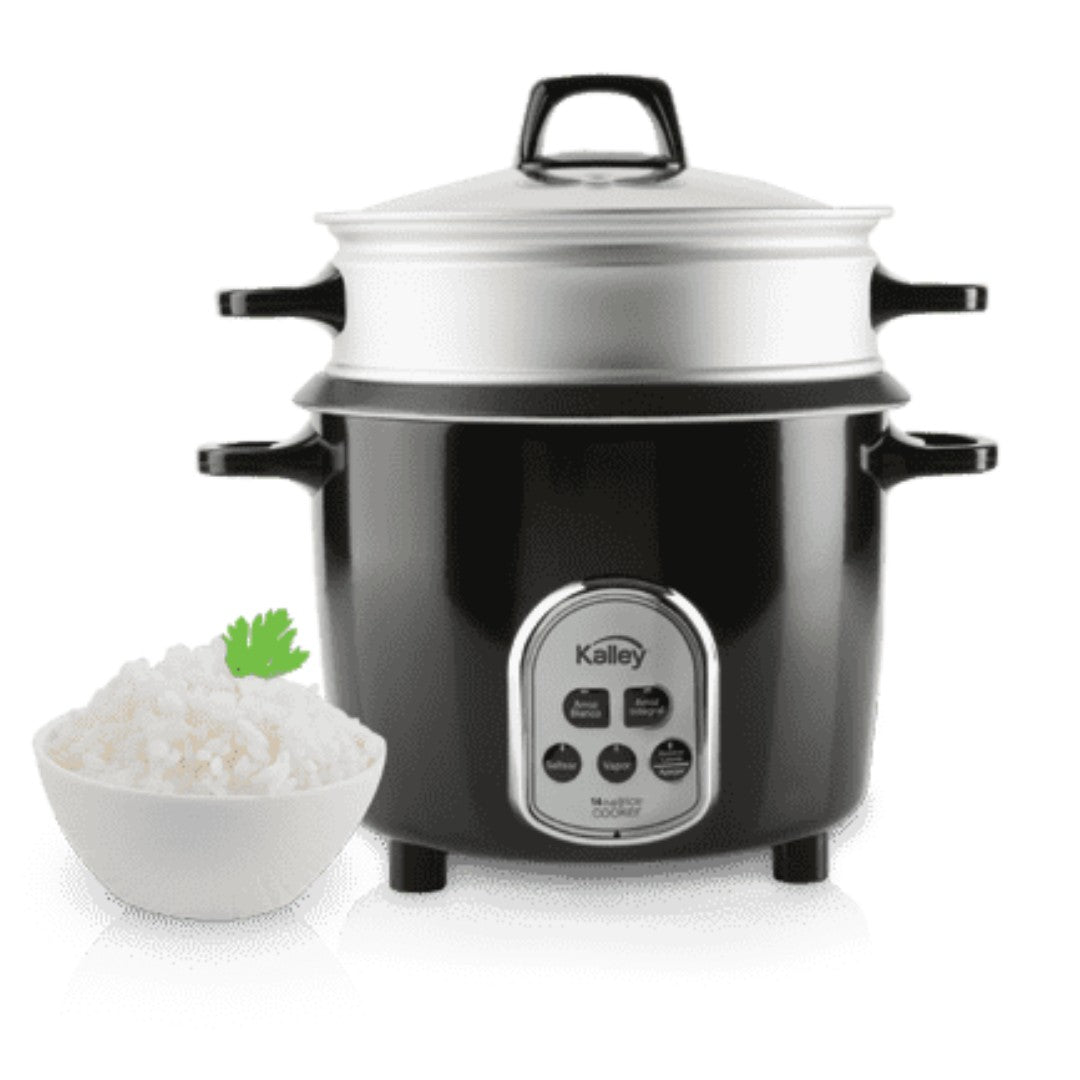 Olla Arrocera Kalley K-DRC14 Digital 7 Tazas 1.4 L + Vaporera