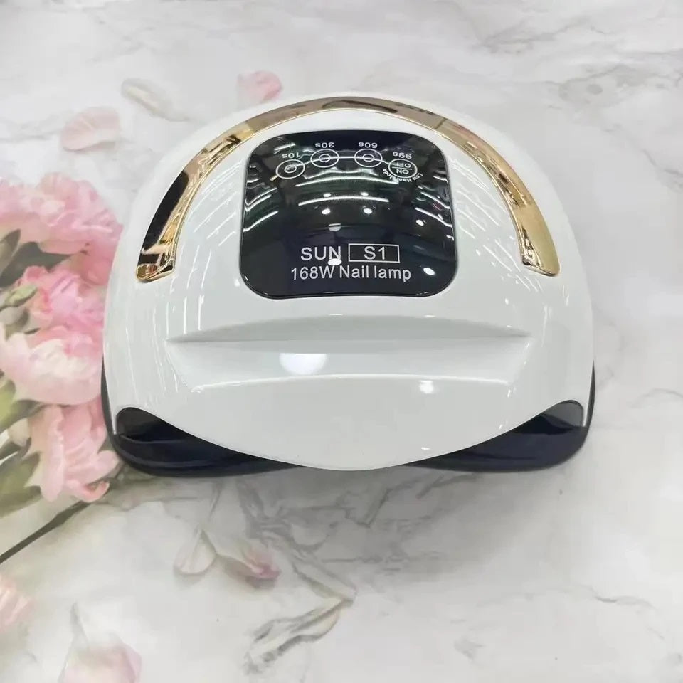 Lámpara de Uñas SUN S1 168W Profesional Soporte para Celular