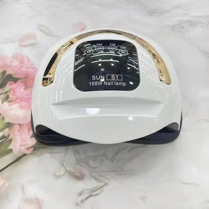 Lámpara de Uñas SUN S1 168W Profesional Soporte para Celular