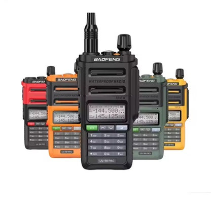 Radio Baofeng UV-9R Pro Waterproof IP68 de Alta Potencia