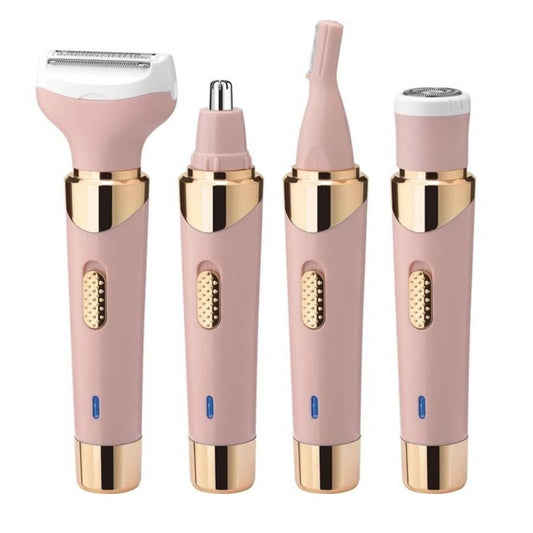Rasuradora máquina depiladora femenina 4 en 1 recargable