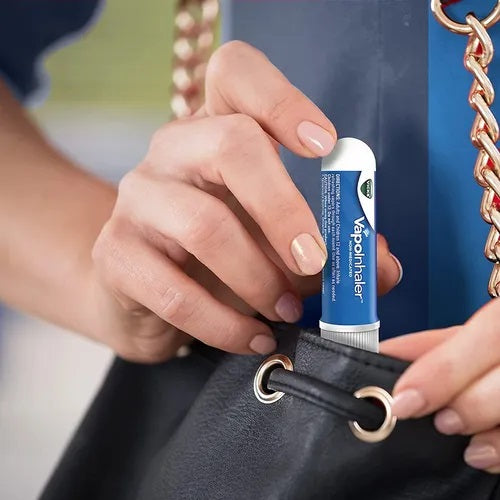 Inhalador vick para alergias descongestivo nasal tipo llavero