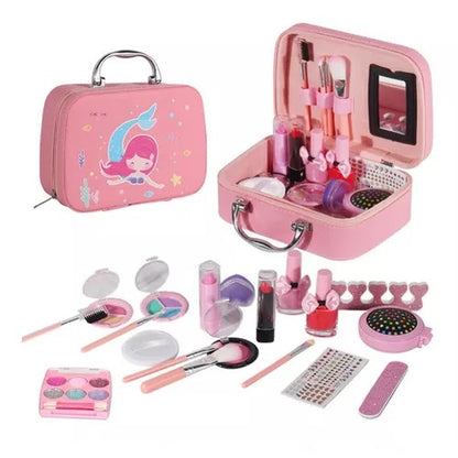 Kit De Maquillaje Juego Para Niñas Bolso 22 Piezas completo