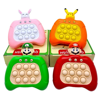 Juguete Pop it eléctrico anti estrés con luces sensorial