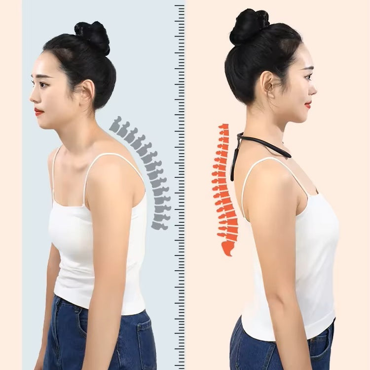 Corrector de Postura Inteligente con Sensor de Vibración Pantalla LED