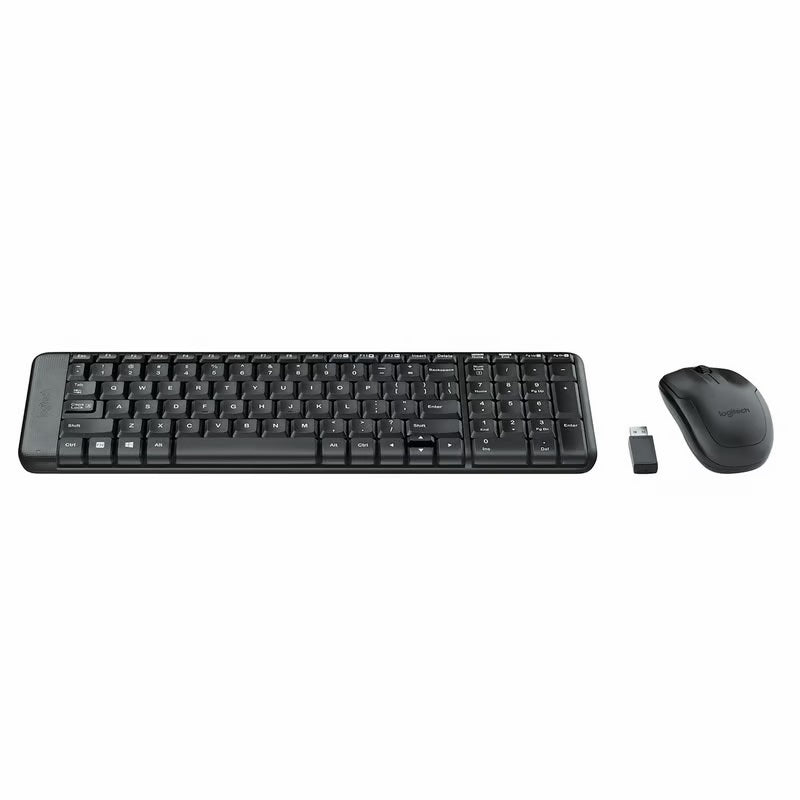 Combo teclado mouse numérico inalámbrico Logitech MK220