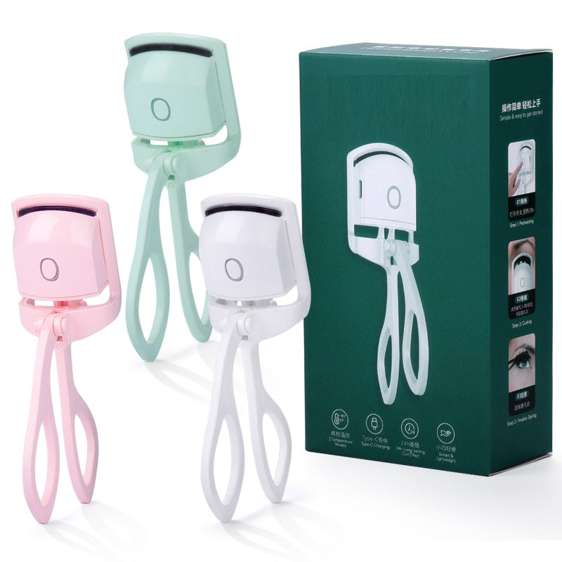 Rizador encrespador de pestañas eléctrico recargable CT-K001