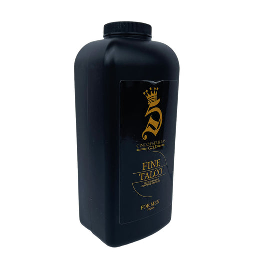 Talco corporal siliconado 5 estrellas para barberia grande