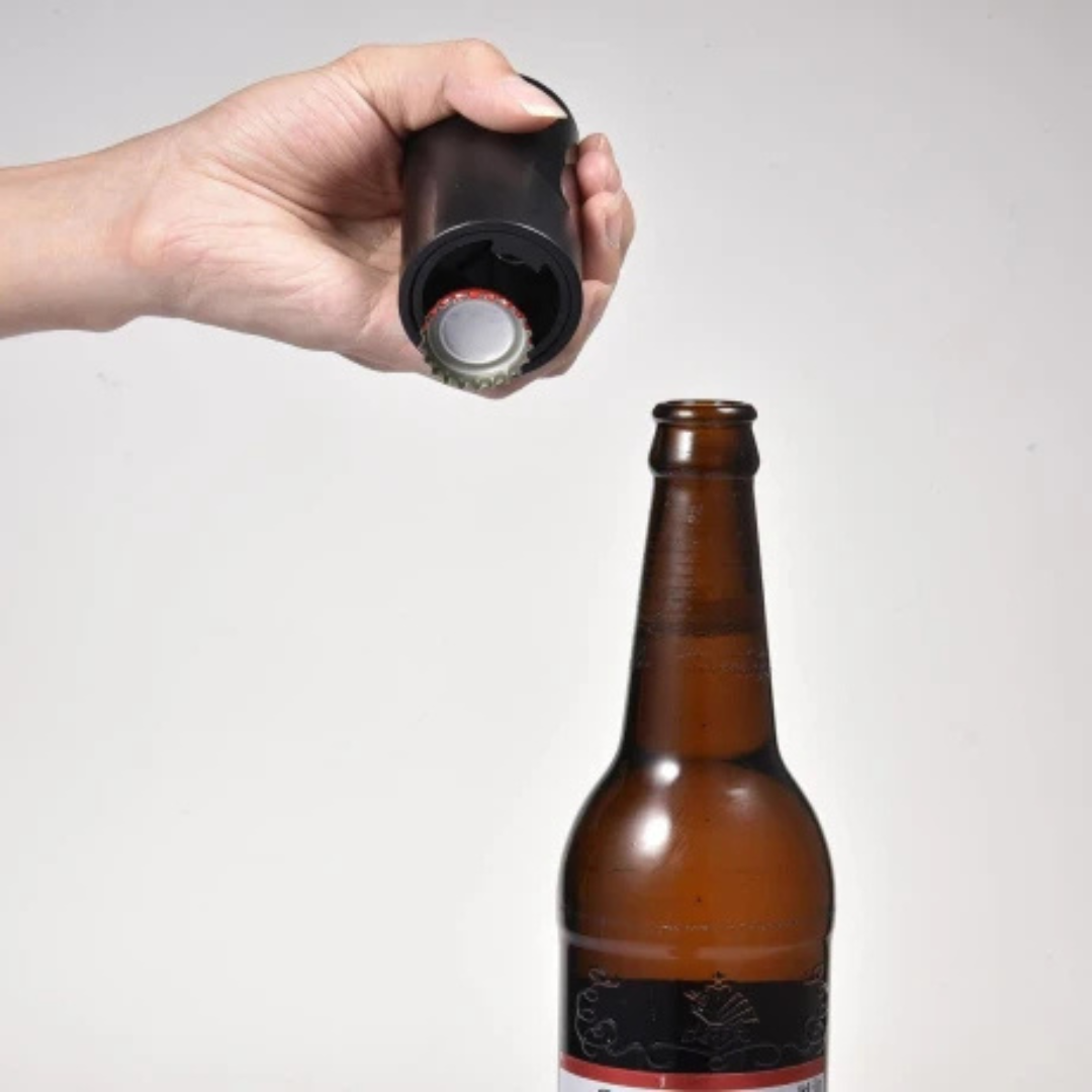 Destapador Automático De botellas Sistema magnético Push Down