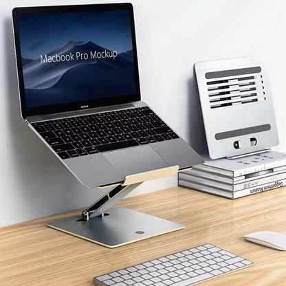 Soporte base de aluminio para computador y tablet 1 brazo ajustable