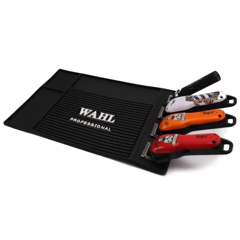 Tapete Magnético WAHL antideslizante para herramientas de barbería imantada