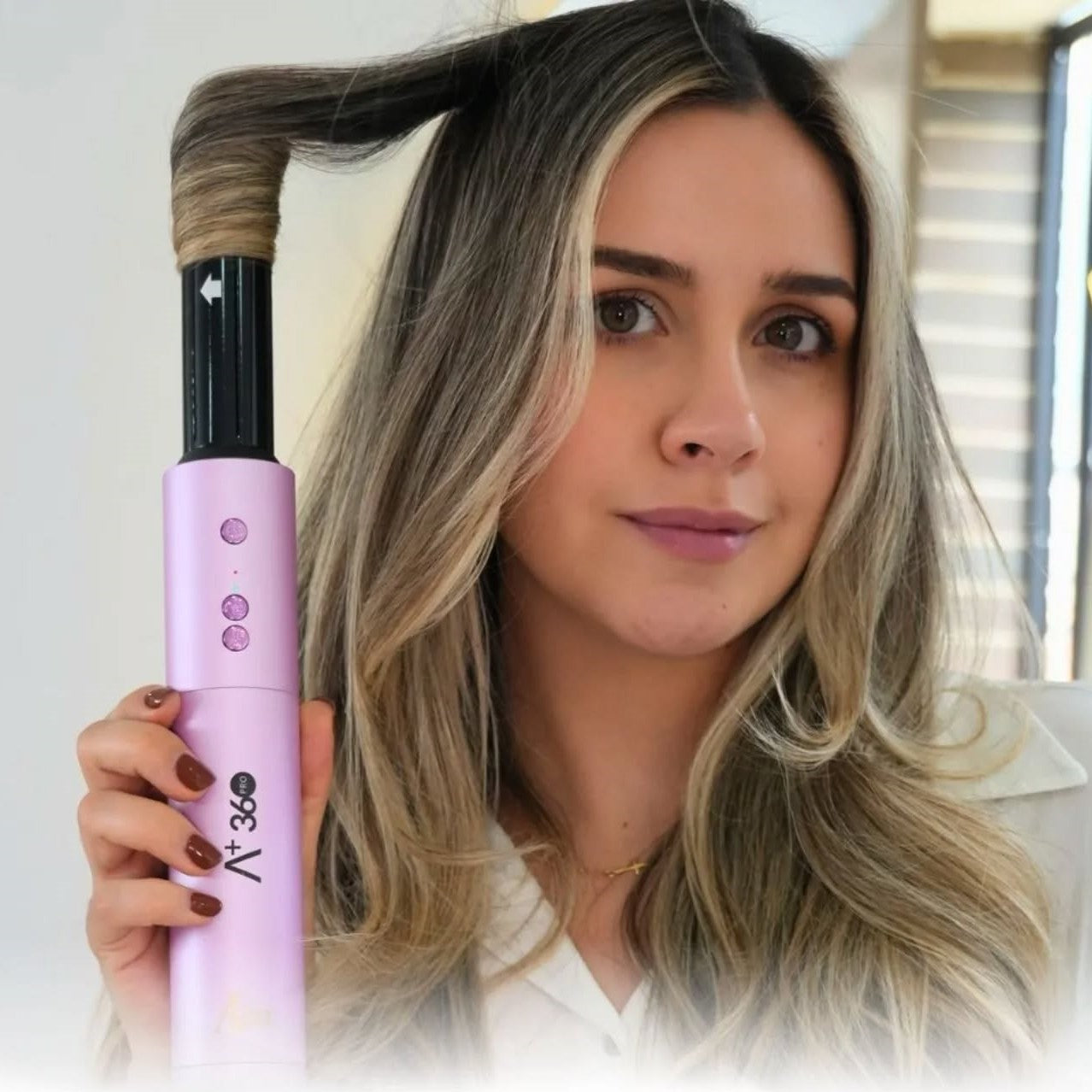 Cepillo Secador Alizz A+ 360Pro Hypersonic 5 en 1 con tecnología hipersónica