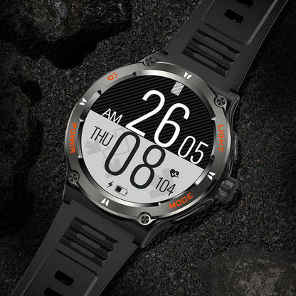 Reloj Inteligente Smartwatch 3ATM sumergible con Linterna y brújula