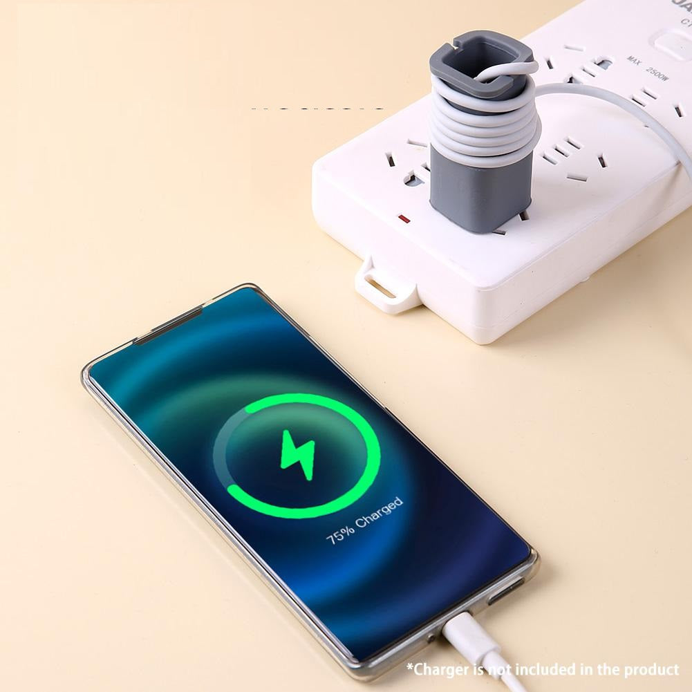 Funda protector de cargador para IPhone de silicona