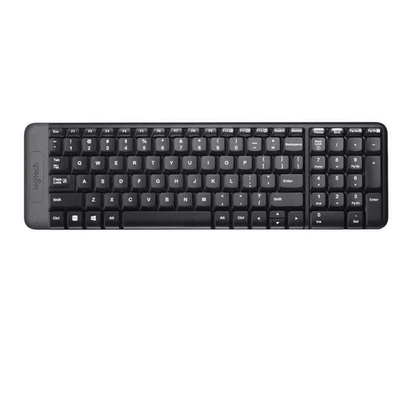 Combo teclado mouse numérico inalámbrico Logitech MK220