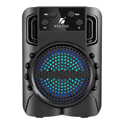 Parlante portátil 4" KTS-1722 bluetooth con Luces LED Radio FM Karaoke