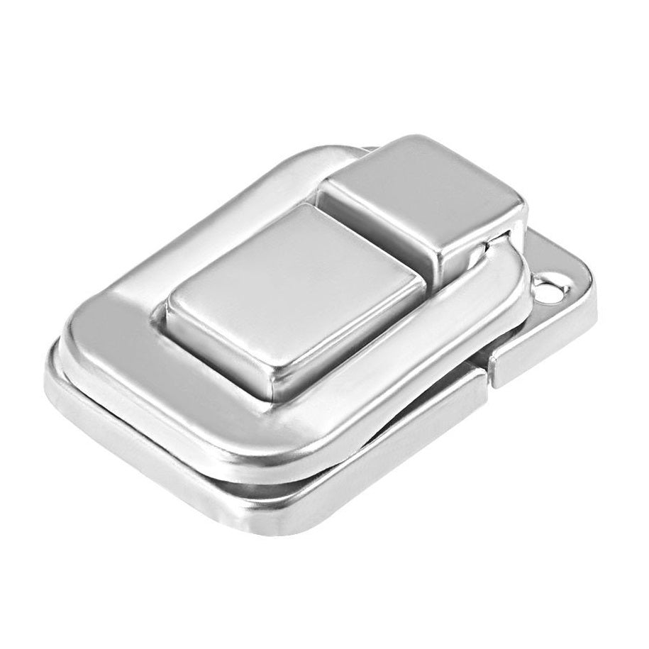 Chapas de Cierre Metálicas para Cajas Pack x6 Hebilla Palanca (27x40mm)