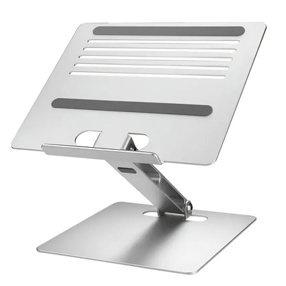 Soporte base de aluminio para computador y tablet 1 brazo ajustable