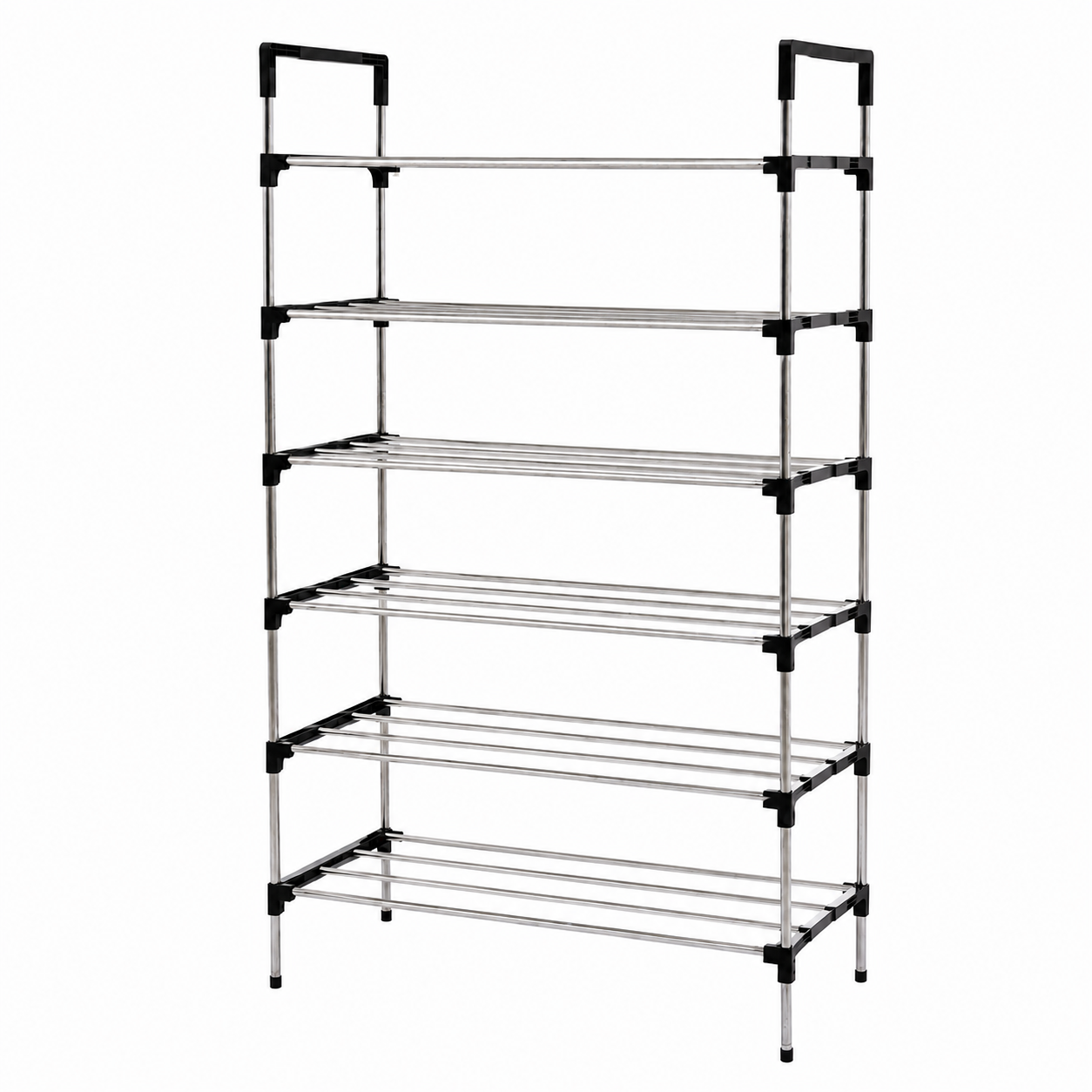 Zapatero Organizador Rack 6 Niveles Metálico 18 Pares