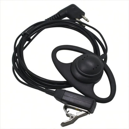Auricular Manos Libres para Radio Tipo D con Micrófono y PTT Integrado