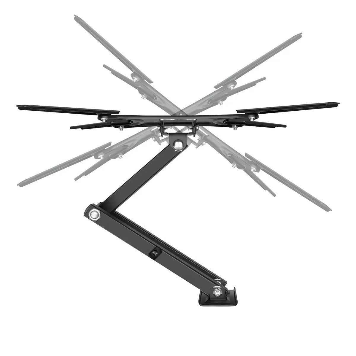 Soporte de brazo móvil para televisor de 32 a 50 pulgadas Giratorio