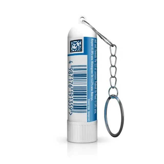 Inhalador vick para alergias descongestivo nasal tipo llavero