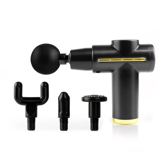 Masajeador muscular portátil tipo pistola de vibración con 4 velocidades